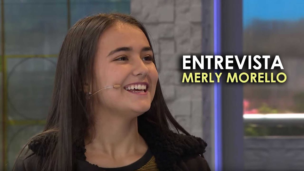 Merly Morello llegó al set para contarnos sobre sus redes sociales