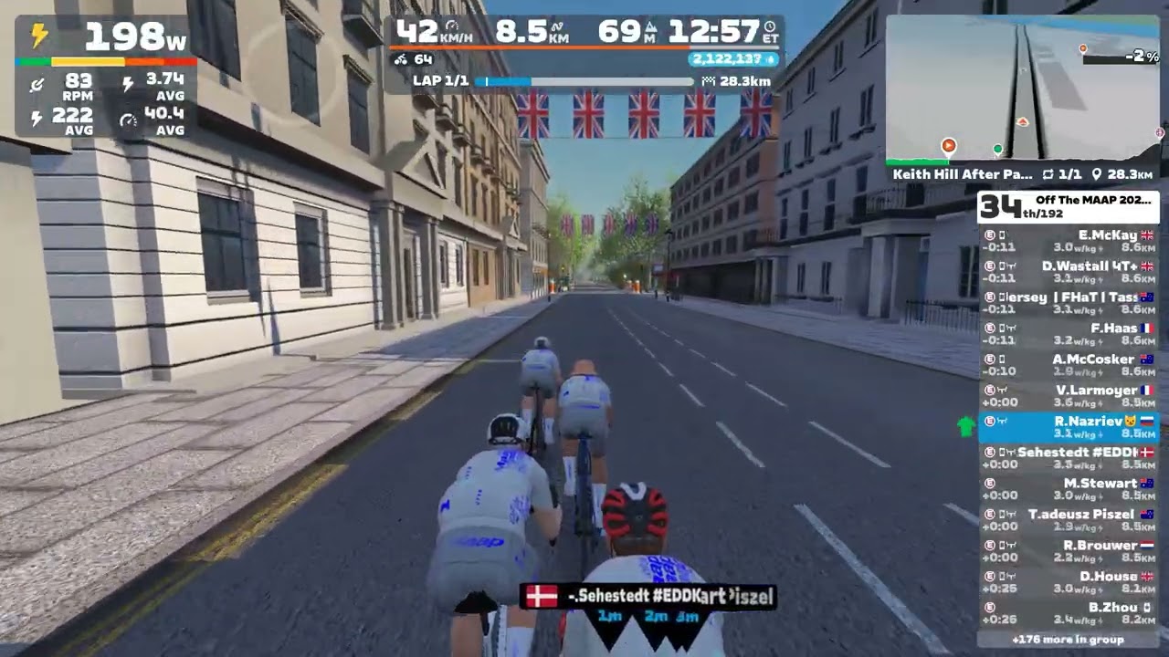Zwift - Group Ride Off The MAAP 2025 Stage 1