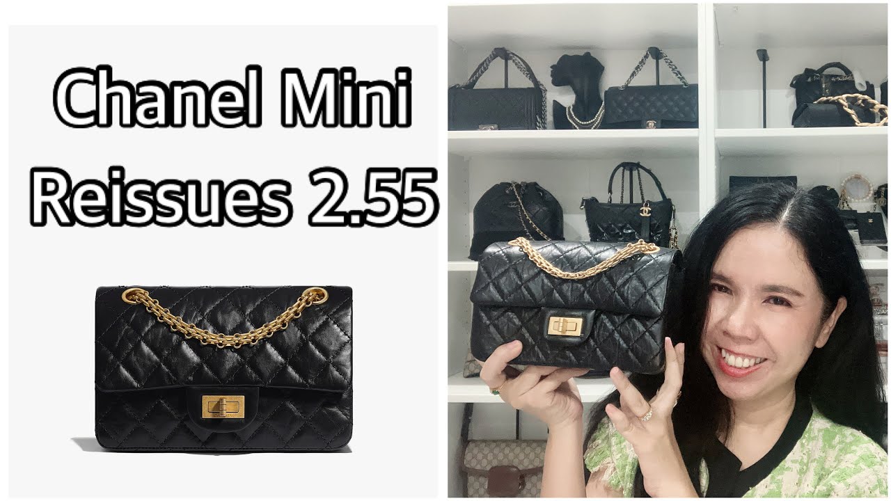 Review:Chanel Mini Reissue 2.55 (22B)