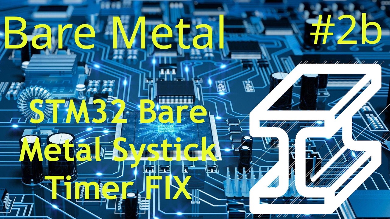 STM32 Bare Metal #2b: FIXING Mistake