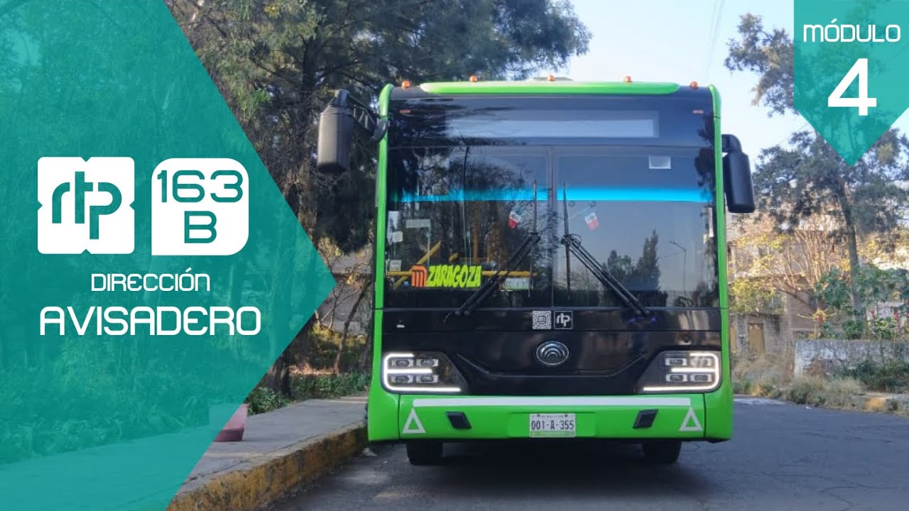 EN PELIGRO DE EXTINCIÓN 2: RTP  163B [METRO ZARAGOZA- SAN MIGUEL TEOTONGO AVISADERO X PALMAS]