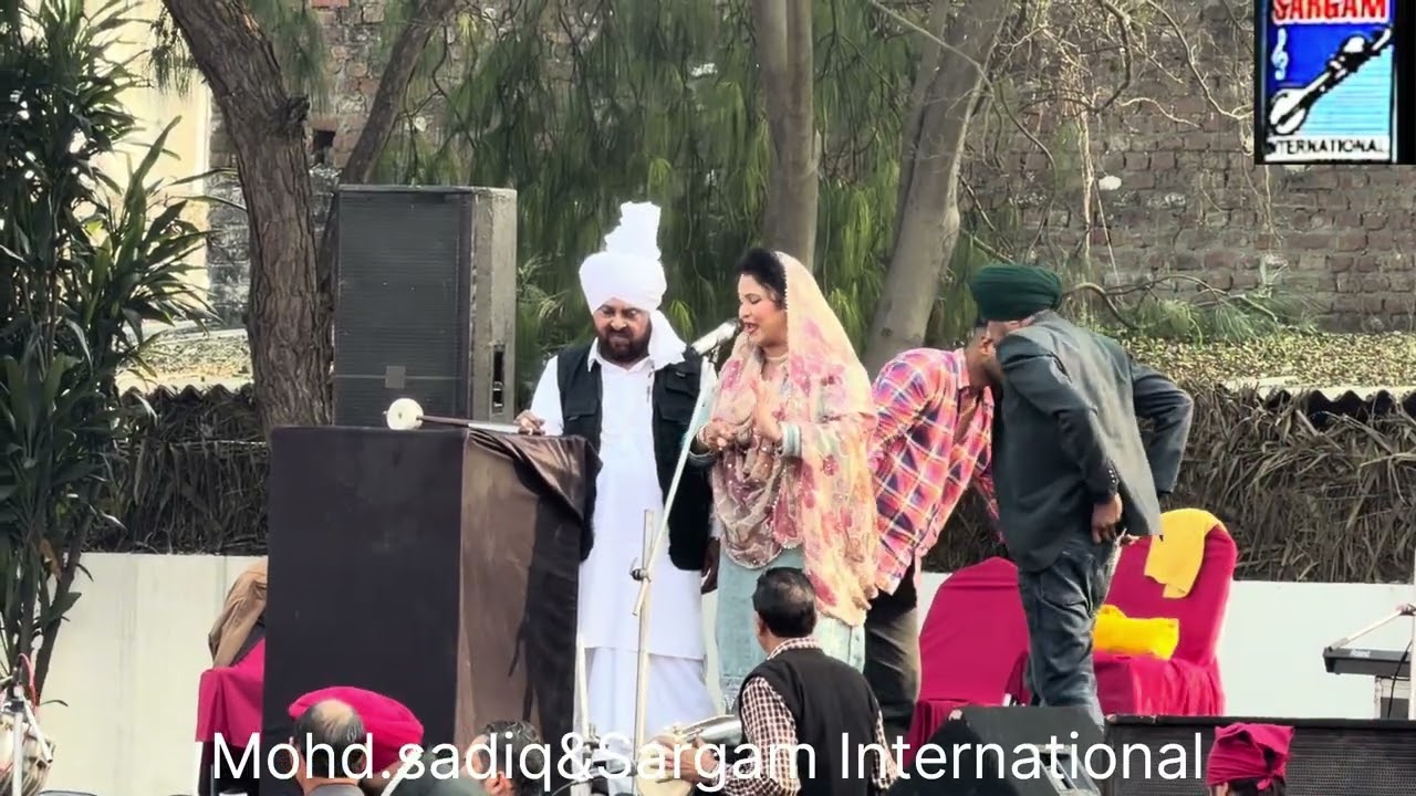 Sunke lalkara tera||live akhada||Mohd Sadiq and bibi Sukhjeet kaur