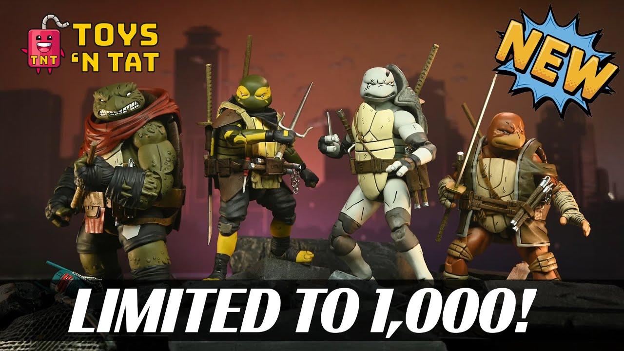 NECA’s The Last Ronin Moja, Odyn, Uno & Yi Figures Are FIRE!