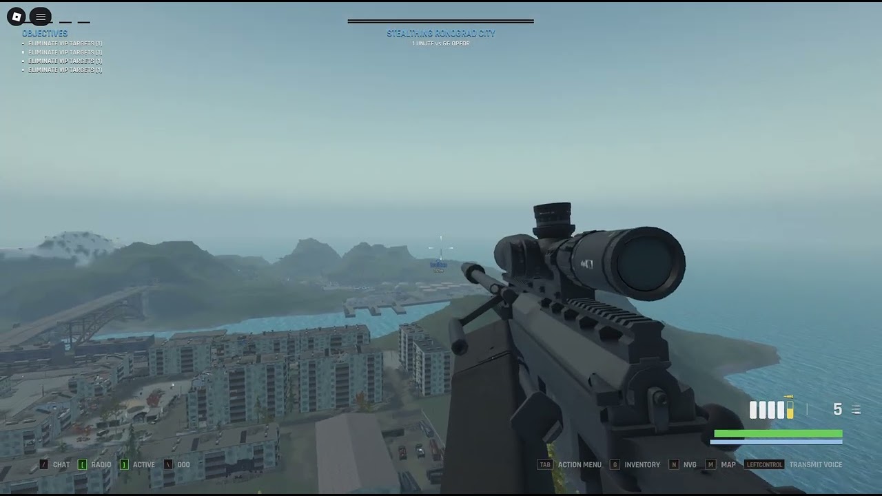 LONGEST SHOT IN BRM5 (1151M)