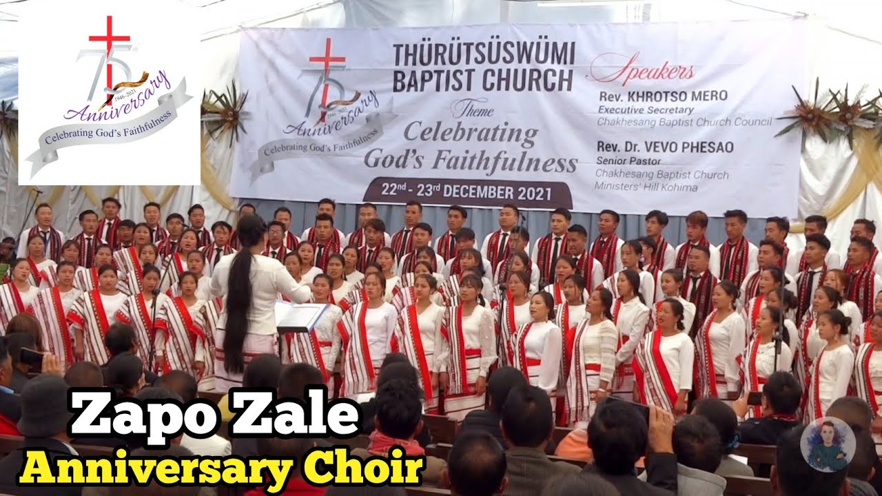 Zapo Zale | Folk Fusion | Anniversary Choir | Thürütsüswümi Baptist Church | Chokri Chakhesang Song