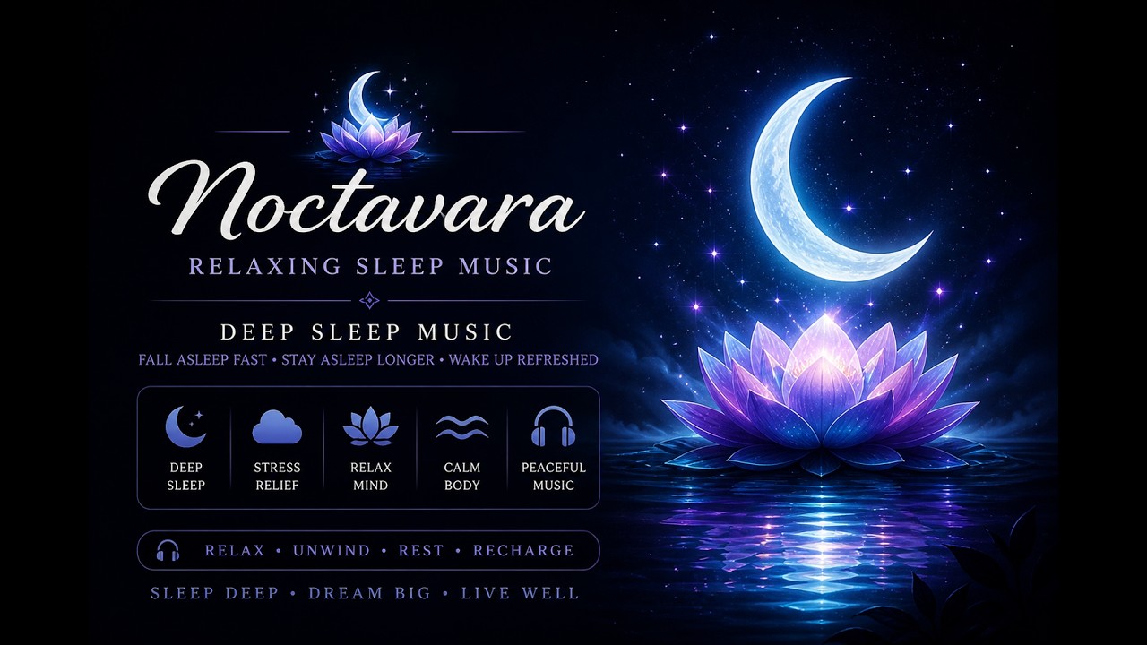 Deep Sleep Music – Fall Asleep Fast | Relaxing Ambient Music for Sleeping