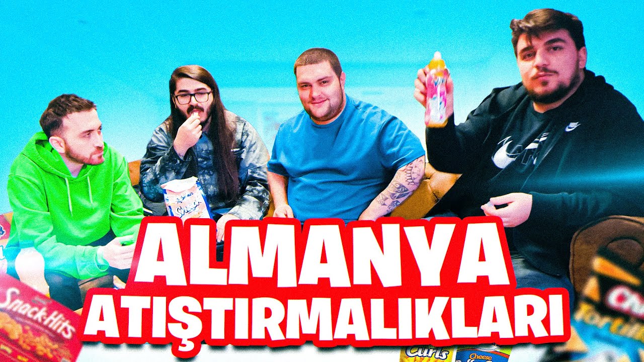 Almanya Atıştırmalıklarını Deniyoruz! - Berlin Günlükleri | Vlog