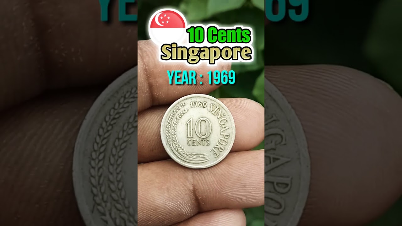 10 Cents of Singapore : 1969 || Singapore🙏🇸🇬 10 Cents #Shorts ||