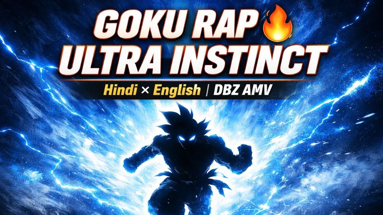 GOKU RAP 🔥 Ultra Instinct Hindi Rap | Dragon Ball Z AMV - by - Arc N Sad