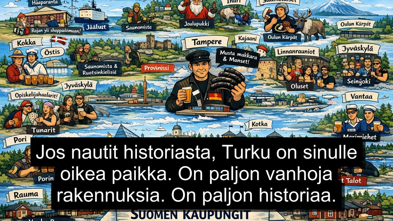 Helppo suomi - opi suomea - paras paikka asua Suomessa
