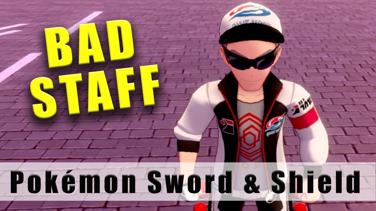 Pok&eacute;mon Sword and Shield find the Bad League Staff Member Walkthrough Part 28