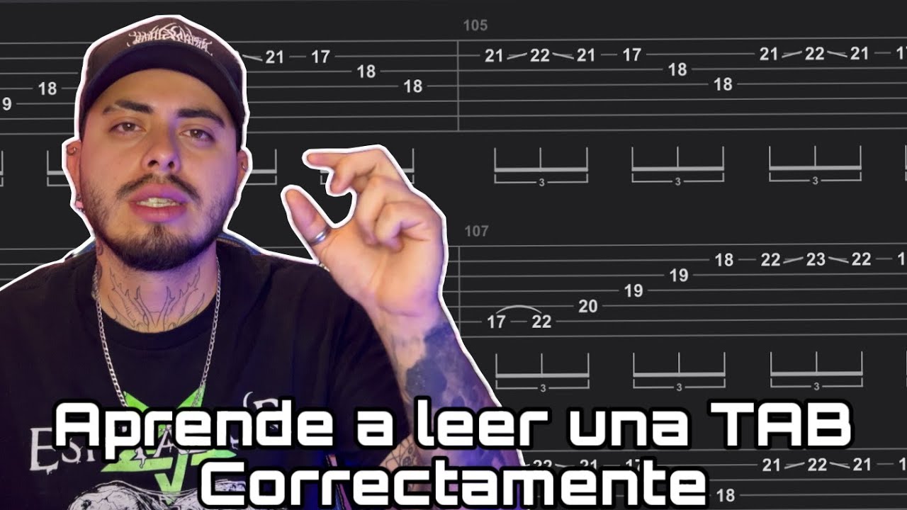APRENDE a leer Correctamente una TABLATURA (vibratos, bending, hammer on...)  l Cap 2 l GDC.