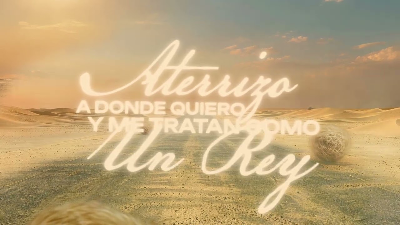 Los Gemelos de Sinaloa - Como Un Rey (Video Lyric)