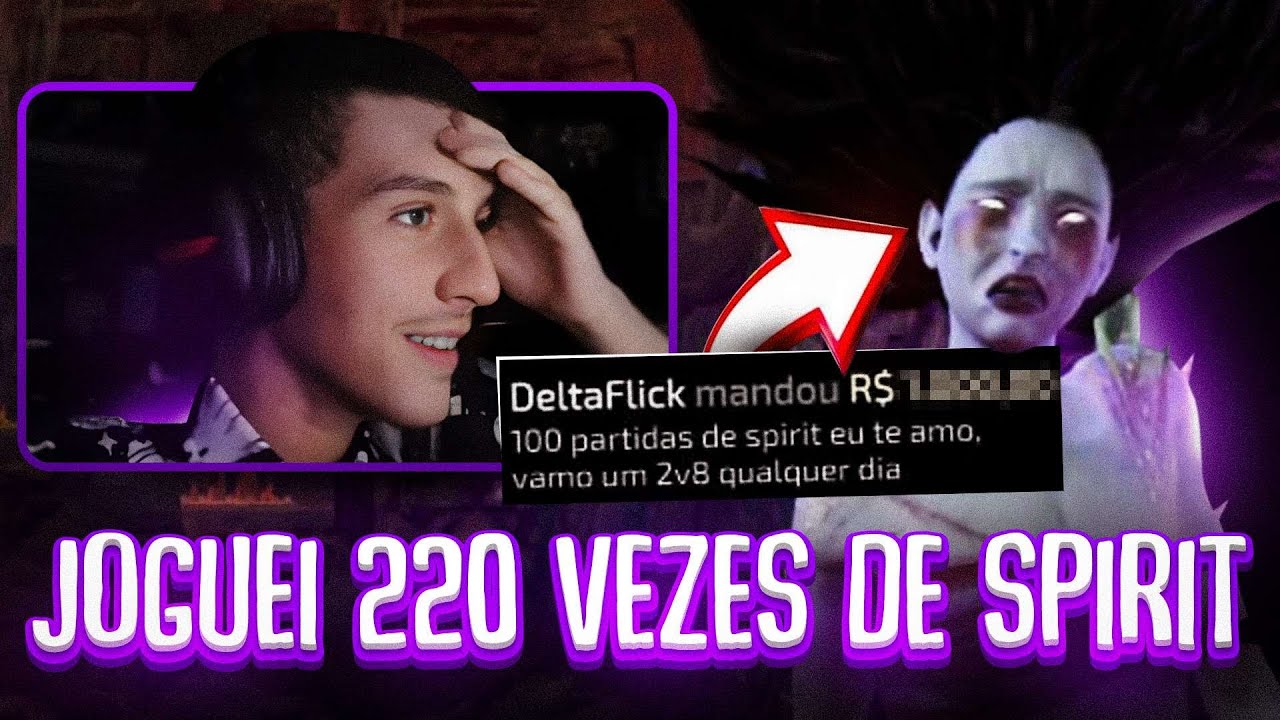 O DIA QUE ME FIZERAM JOGAR 220 PARTIDAS DE SPIRIT... (a saga completa) l Dead by Daylight