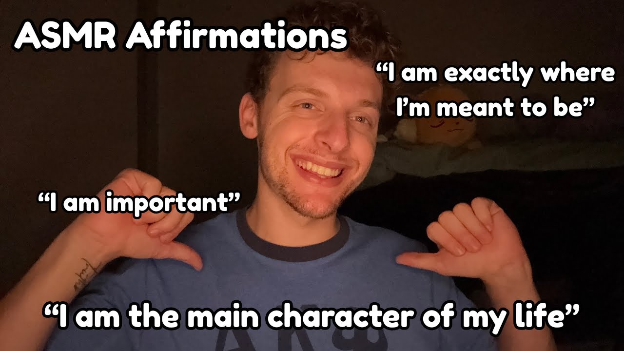 ASMR | Main Character Affirmations! (repeat after me)