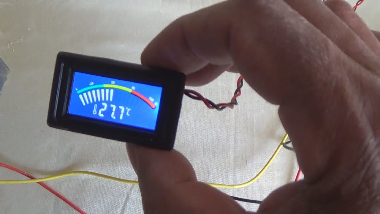 MEDIDOR DE TEMPERATURA DIGITAL INSTALAÇÃO  no BLOCO MOTOR E OUTRAS APLICAÇÕES