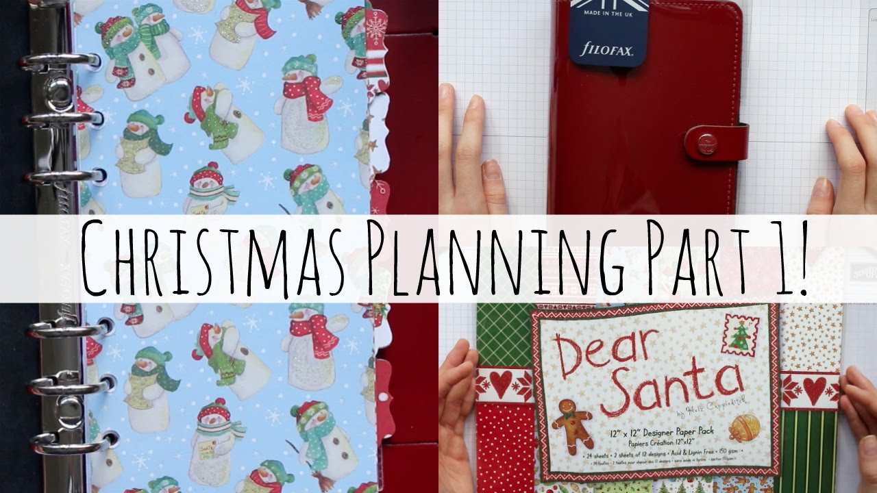 Christmas Planning - Part 1! | MyCraftyFox
