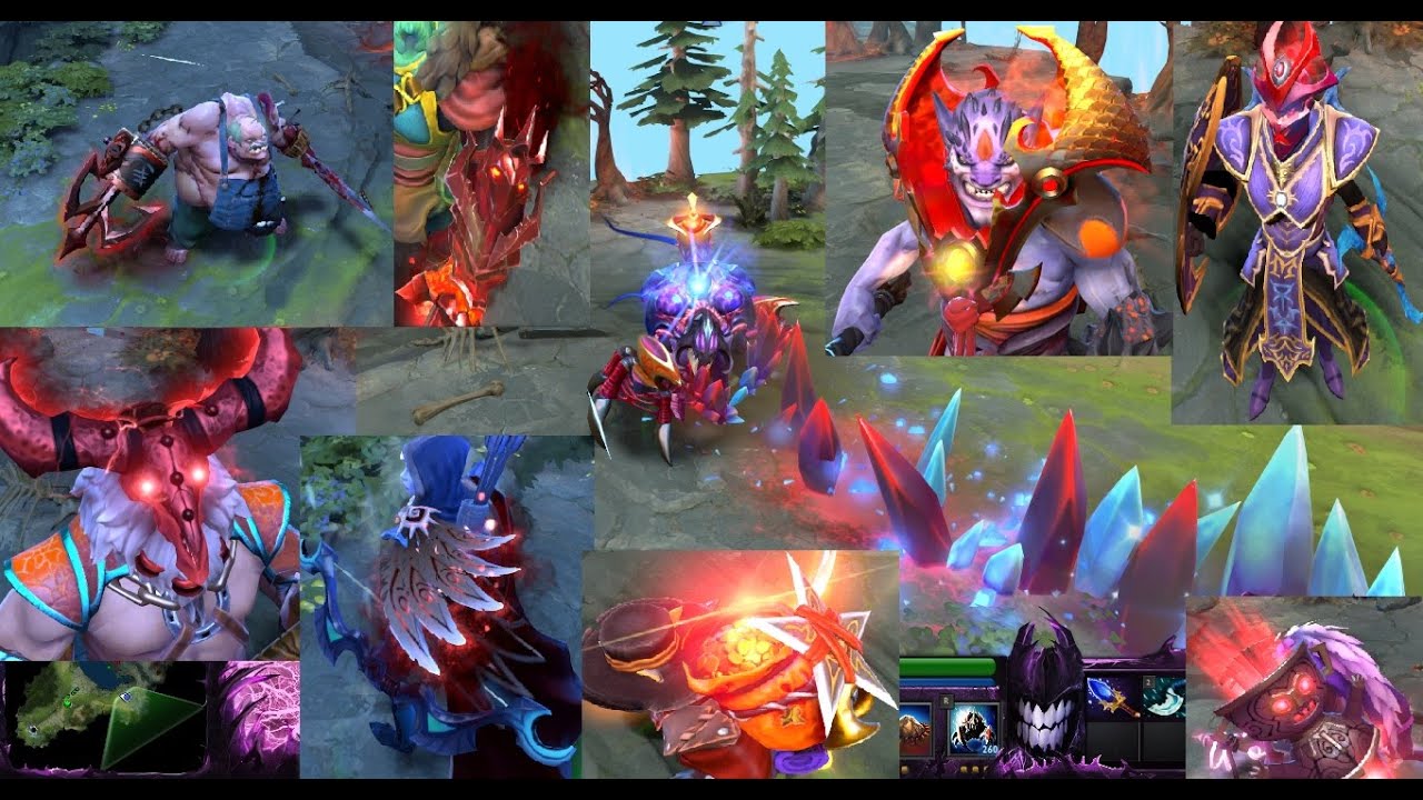 Dota 2 Immortal Treasure of the Crimson Witness 2016 Full Immortals Crimson Full Efect