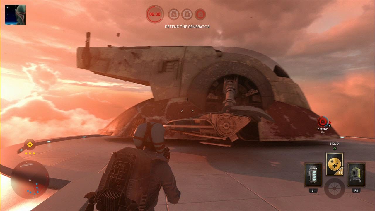 Star Wars Battlefront - Bespin DLC Sabotage Gameplay PS4 60fps (No Commentary)