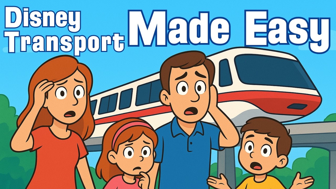 Inside Disney World's AMAZING Transportation System!