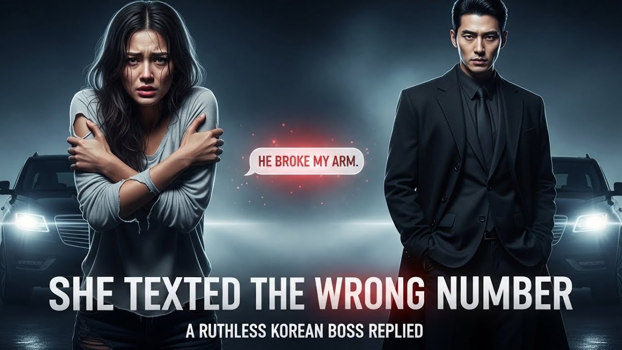 SHE TEXTED “HE BROKE MY ARM TO THE WRONG NUMBER-A RUTHLESS KOREAN MAFIA BOSS REPLIED