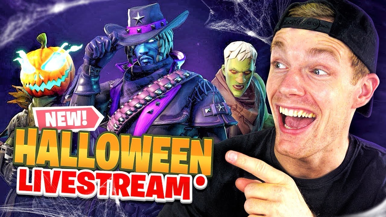 FORTNITE HALLOWEEN LIVESTREAM!
