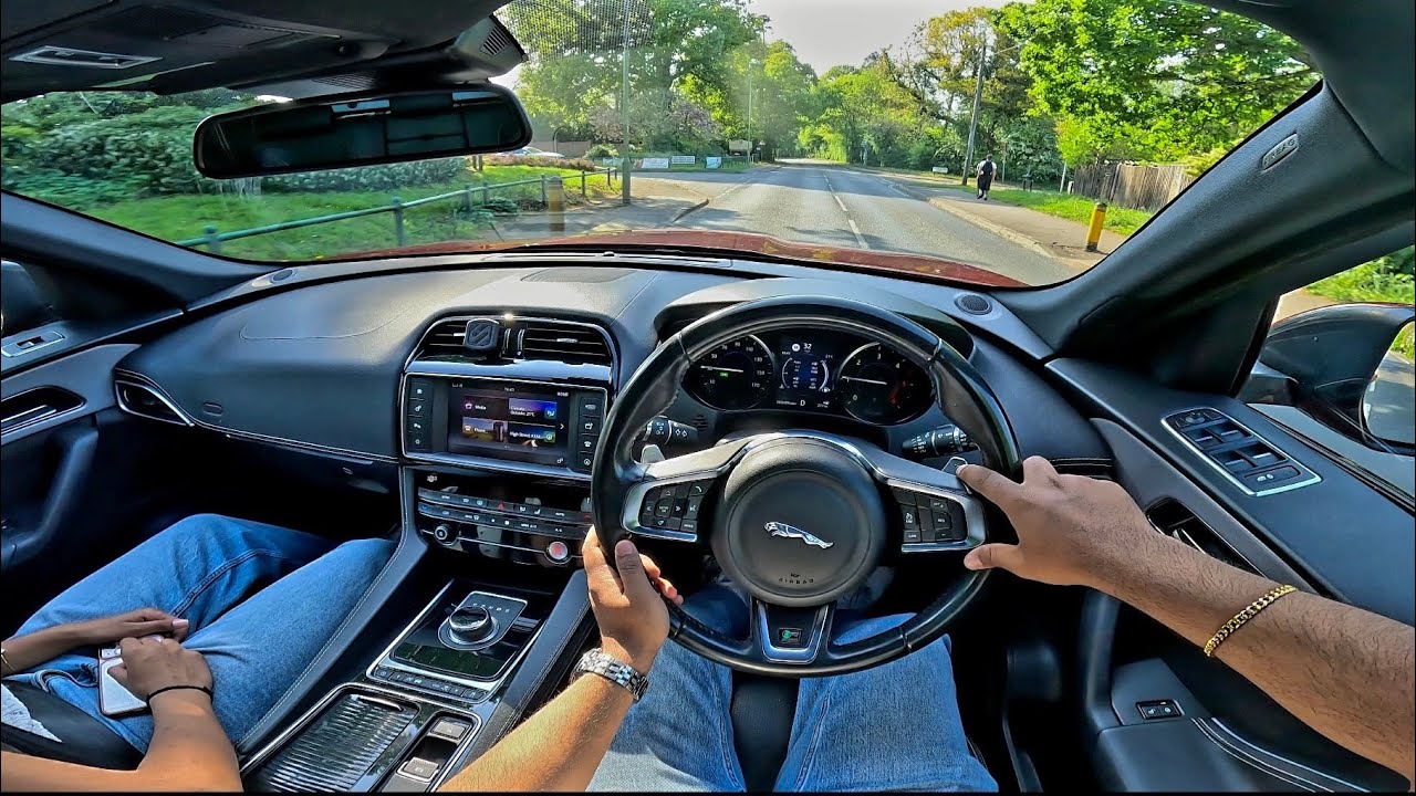 2018 Jaguar F-Pace 2.0d R Sport AWD - POV Test Drive