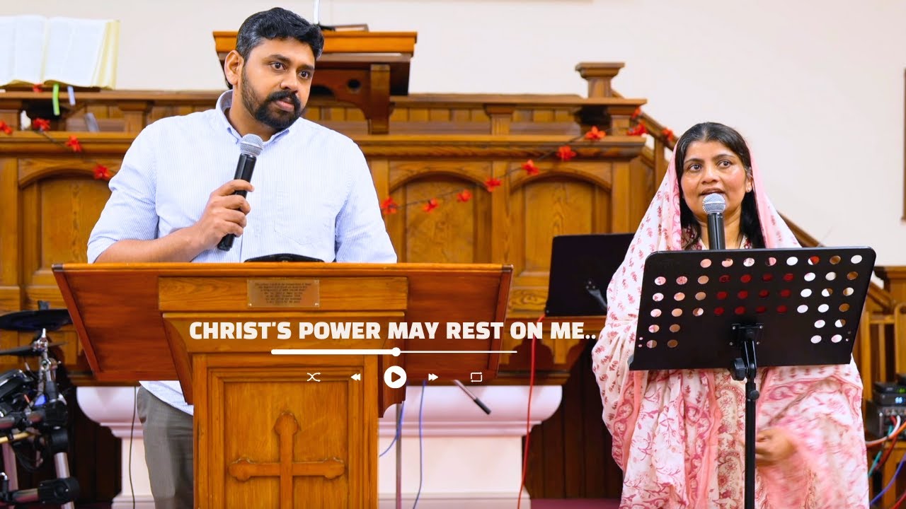Christ's Power May Rest on Me...