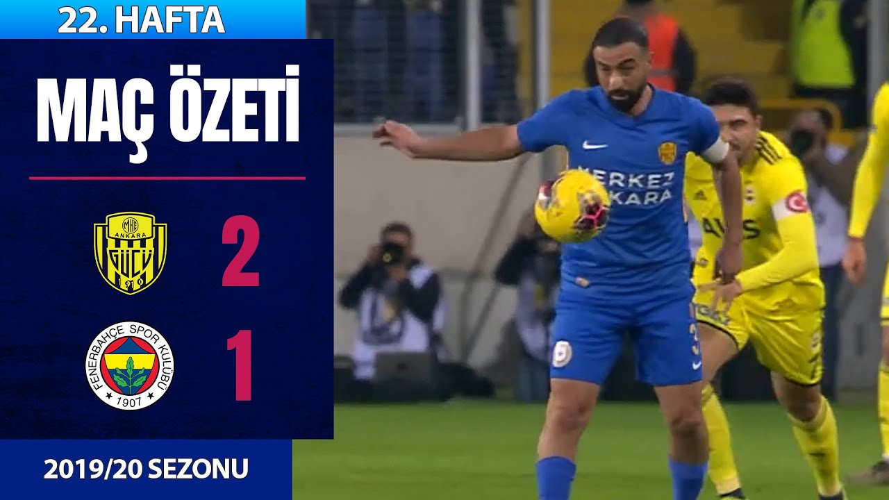 ÖZET: MKE Ankaragücü 2-1 Fenerbahçe | 22. Hafta - 2019/20