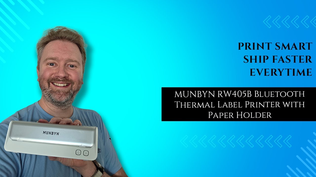Хватит тратить деньги на этикетки! Полный обзор и настройка принтера MUNBYN RW405B