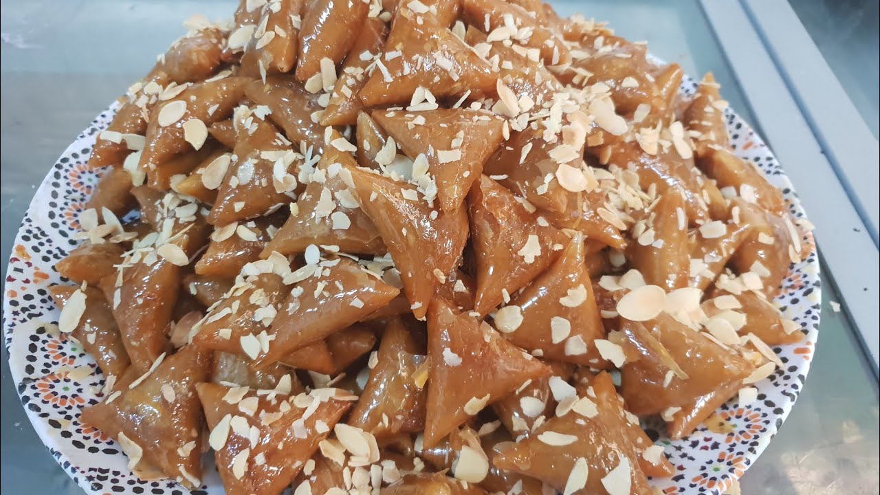 بريوات اللوز بورقة الفيلو مع شيف سناء 🌛