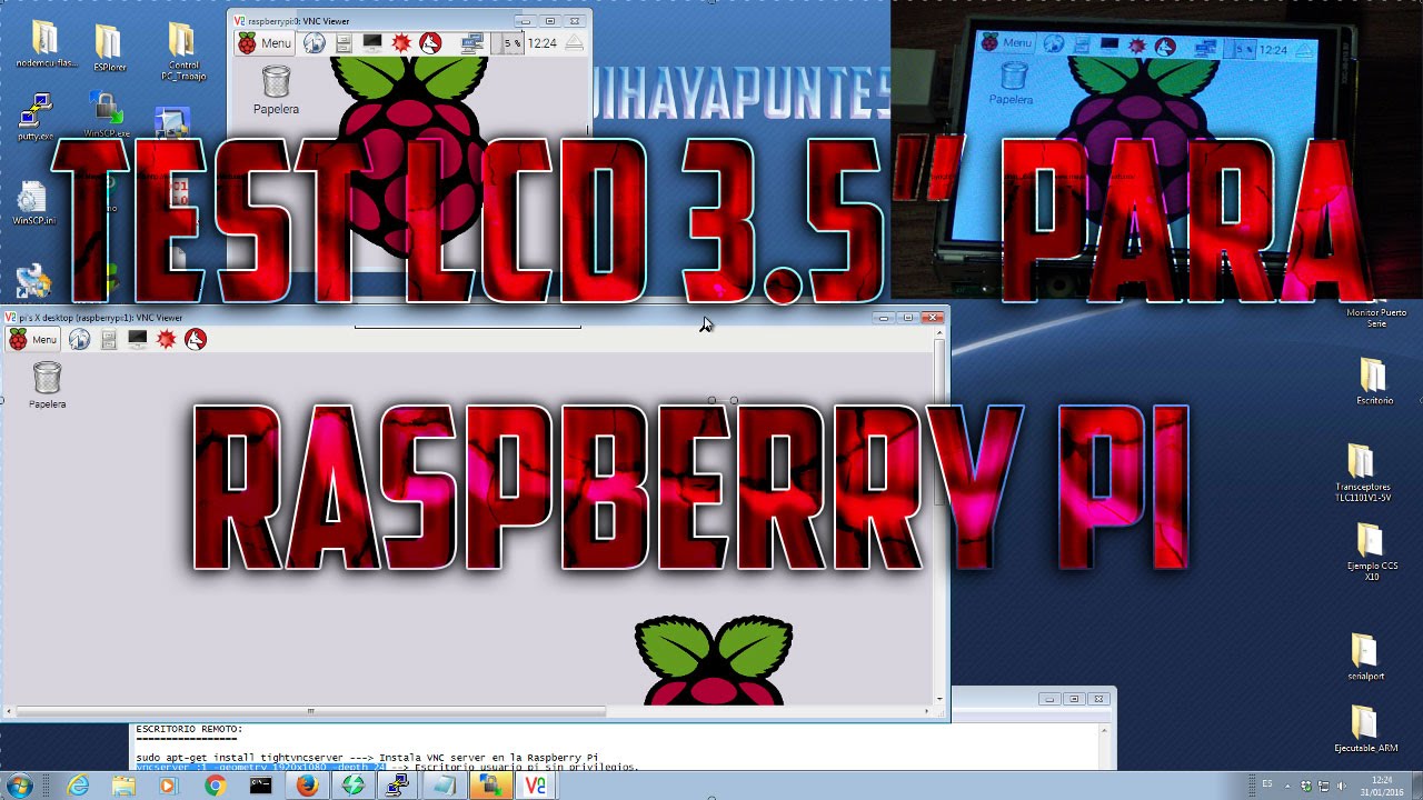 Test LCD 3.5