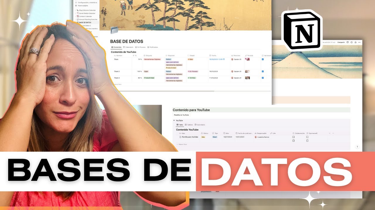 Cómo crear y usar bases de datos en Notion: Guía completa