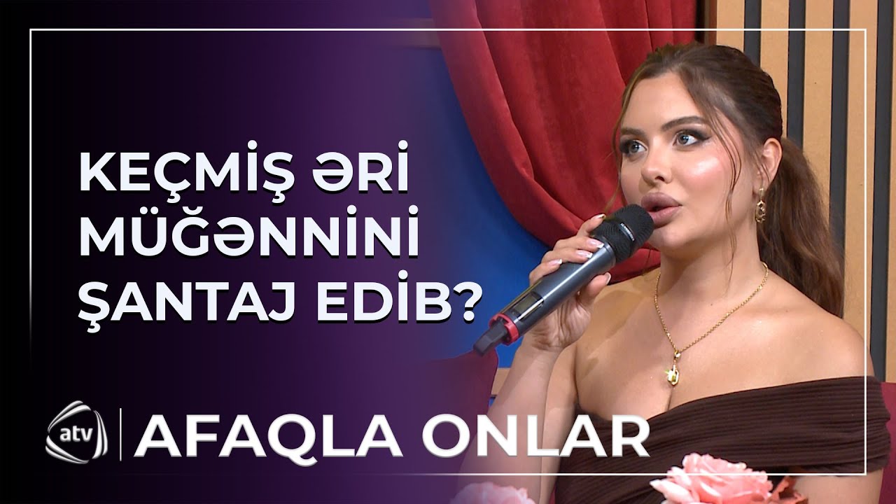 Xəyanət üstündə... - Keçmiş əri Mina Hüseynə HƏDƏ-QORXU GƏLİB? / Afaqla Onlar