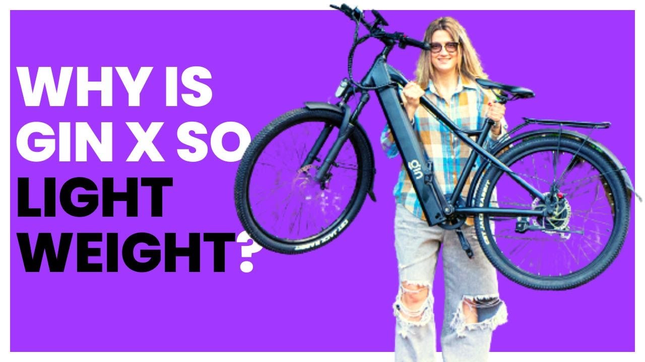 GIN X E-Bike: The Lightest E-Bike on the Market | Weighing Only 19kg! 🚲💨