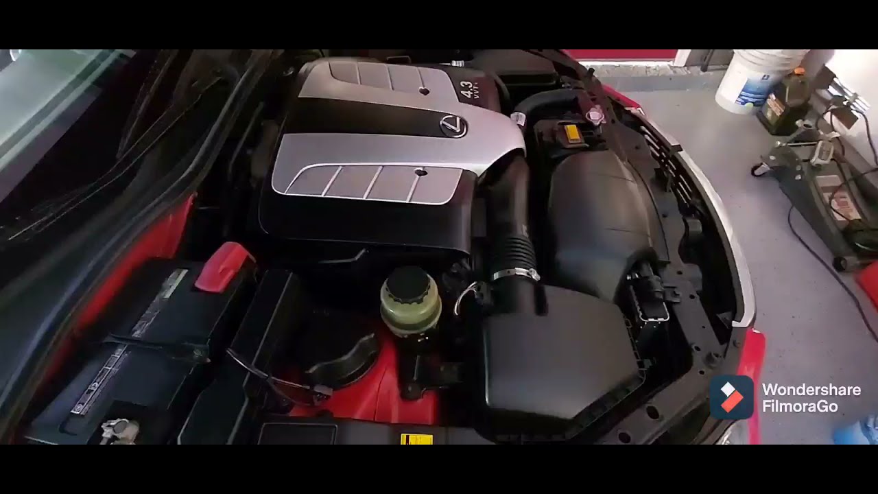 LEXUS SC430 - CHANGING SPARKPLUGS