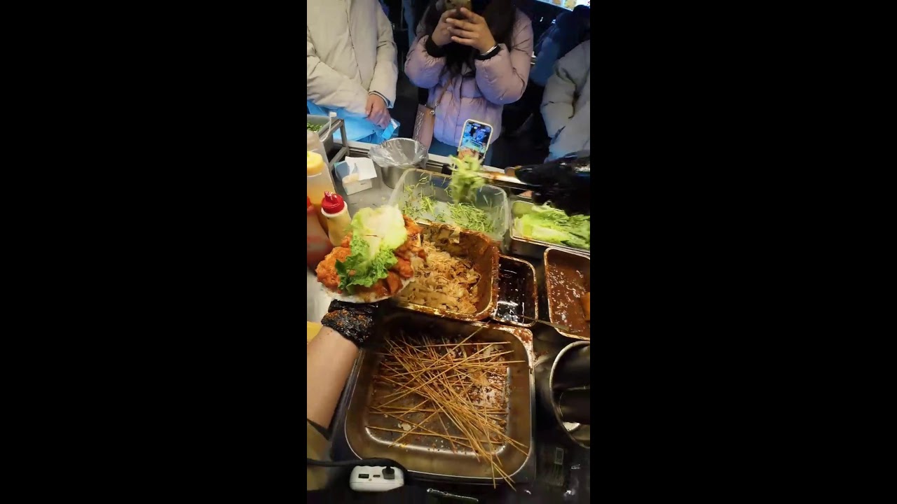 Live from Night Market | First-Person Flatbread Assembly & Distribution | No Voiceover