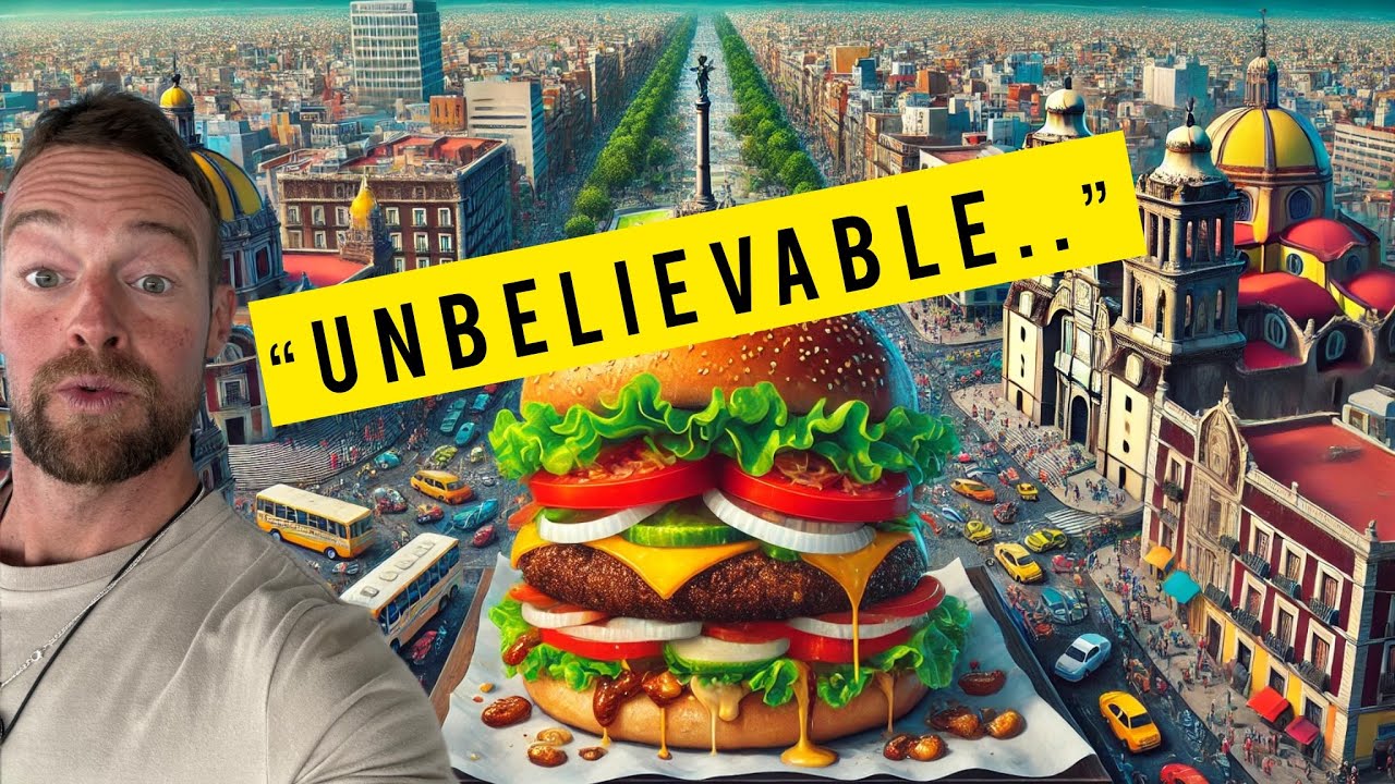 The BEST Hamburger in Mexico City │ Also the CHEAPEST?!