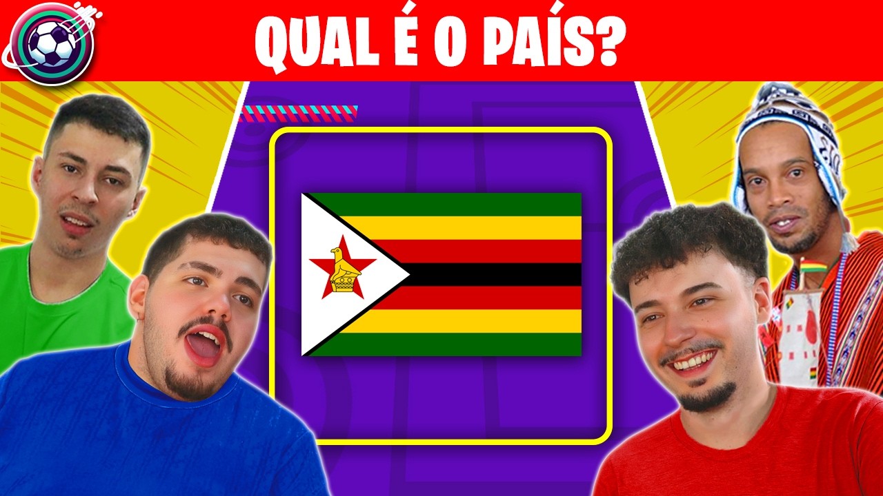 Adivinhe De Qual Pa&iacute;s &eacute; a Bandeira