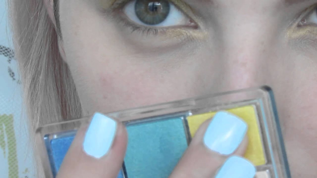 Letní Levné Žluté Kouřovky na Den Makeup Tutorial