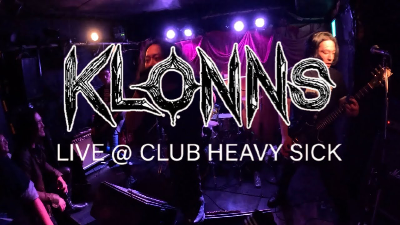 KLONNS (Japanese Hardcore) LIVE @ CLUB HEAVY SICK