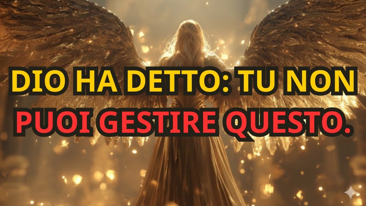 Prescelto, Dio non può più tenerlo nascosto — Dio ha dato il segnale! 🔥✨