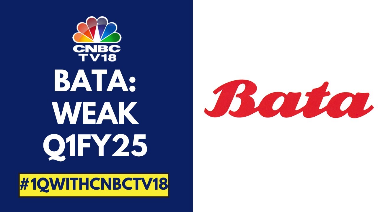Bata Under Pressure. Q1FY25, Revenue Is Down 1.4% YoY | CNBC TV18