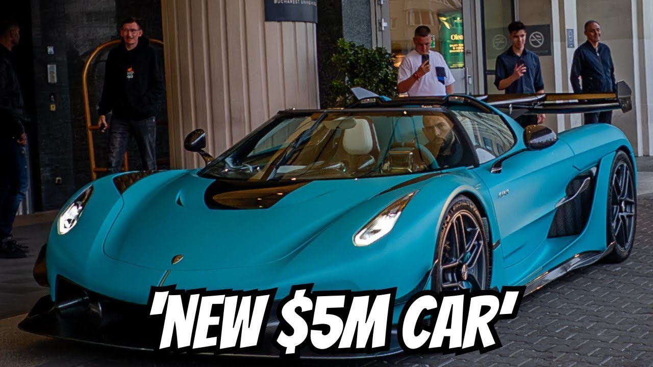 Andrew Tate New Koenigsegg Jesko (5 Million car)
