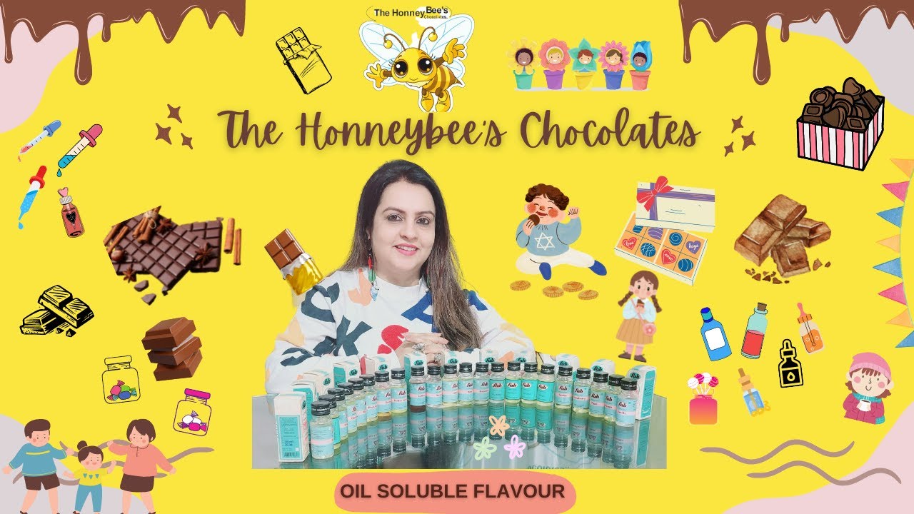 Oil Soluble Essence for Chocolate Making by THE HONNEYBEE'S CHOCOLATES