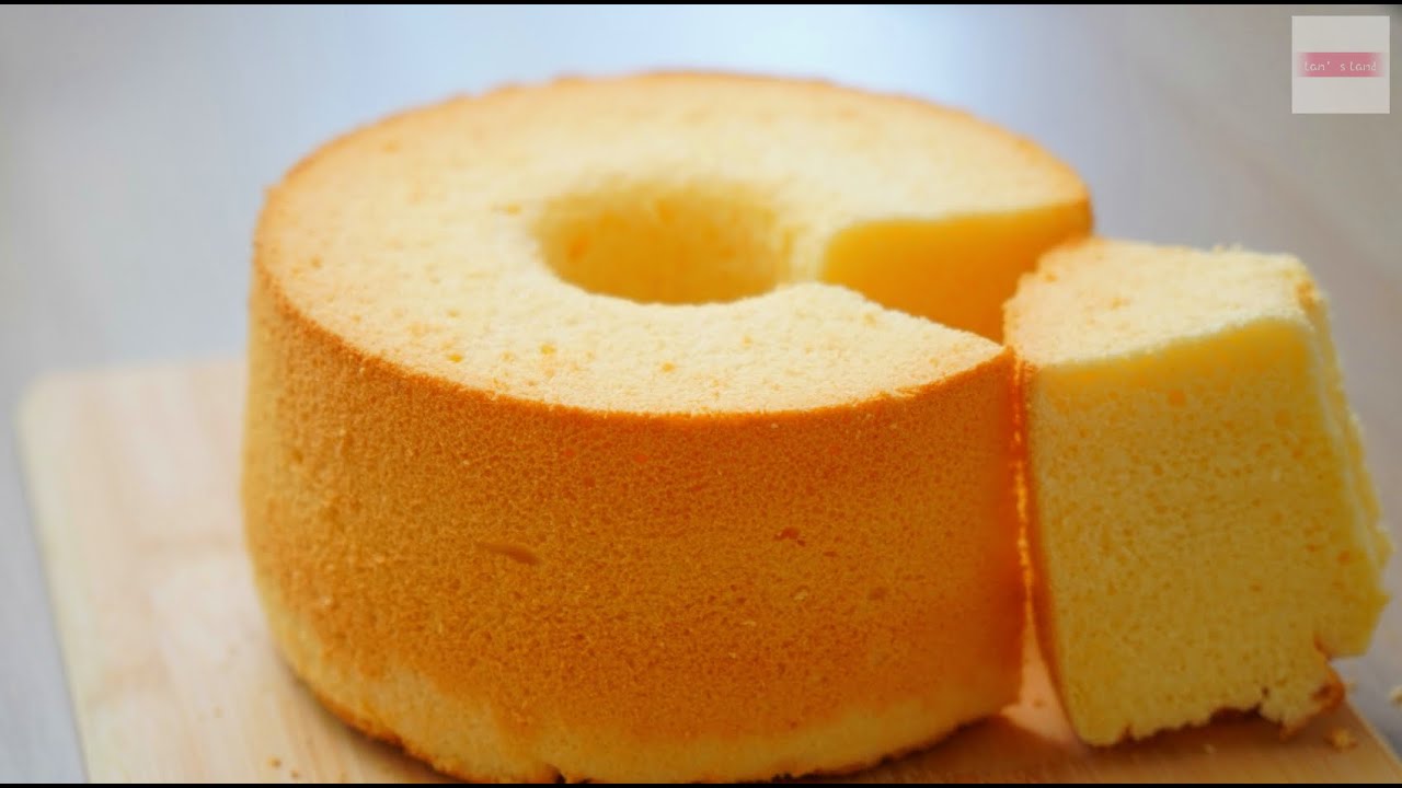 黄油戚风蛋糕 | Butter Chiffon Cake