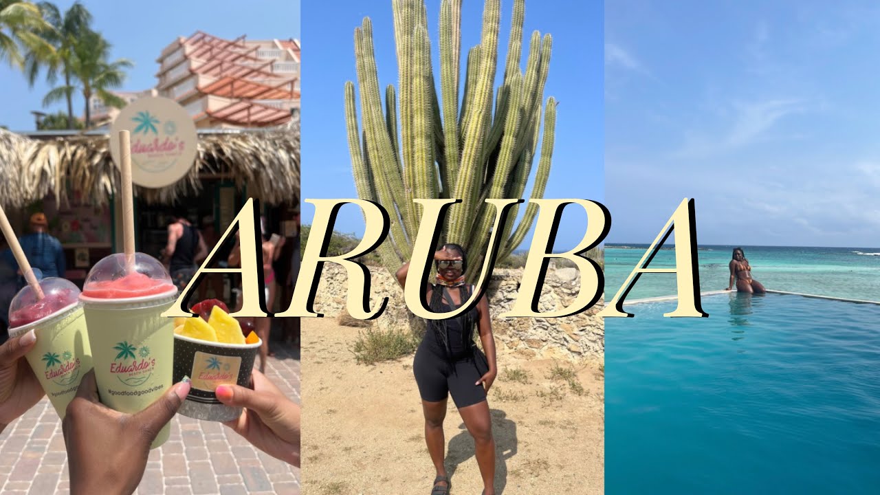 Aruba Travel Vlog 2025 | infinity pool, jet skiing, lost my debit card?!