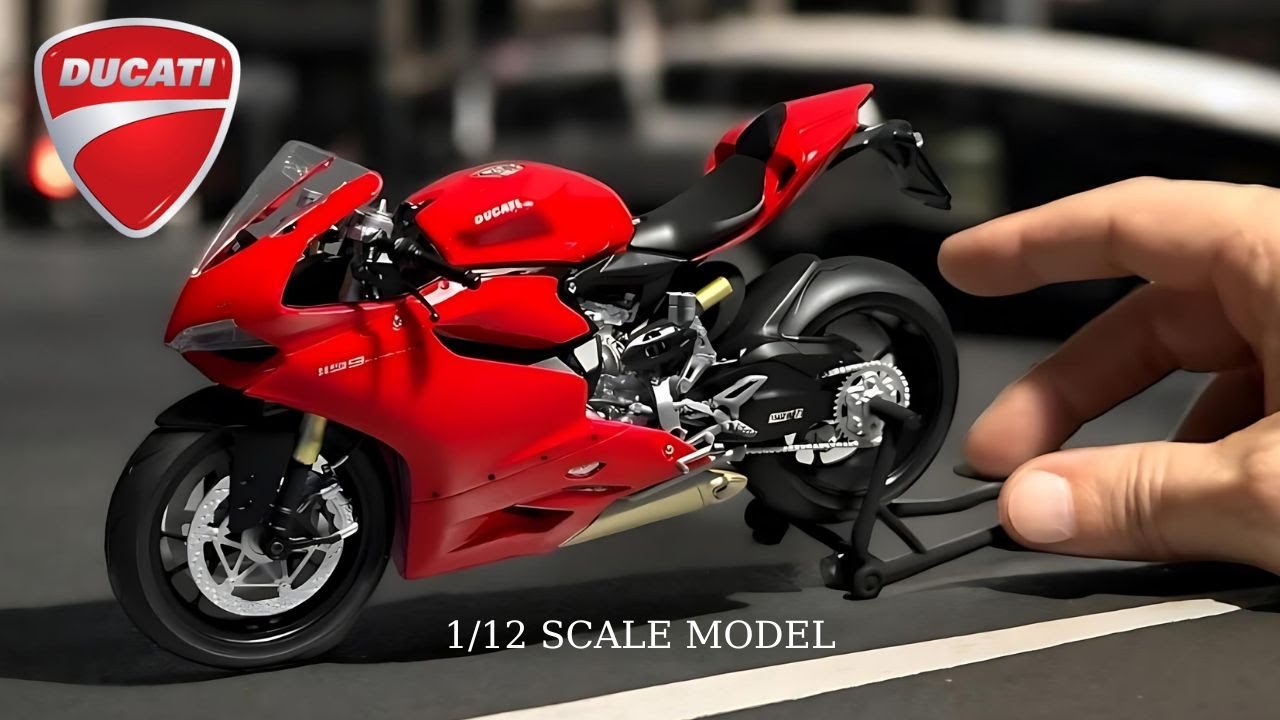 Building A Dream Bike: Ducati Panigale S 1199  [MOTORBIKE] 1/12 Tamiya Model Kit[YouTube Algorithm]