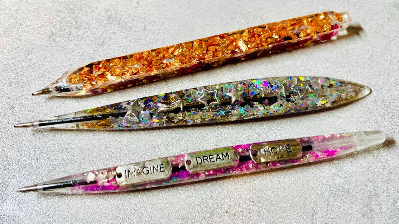 Easy DIY UV Resin Pens
