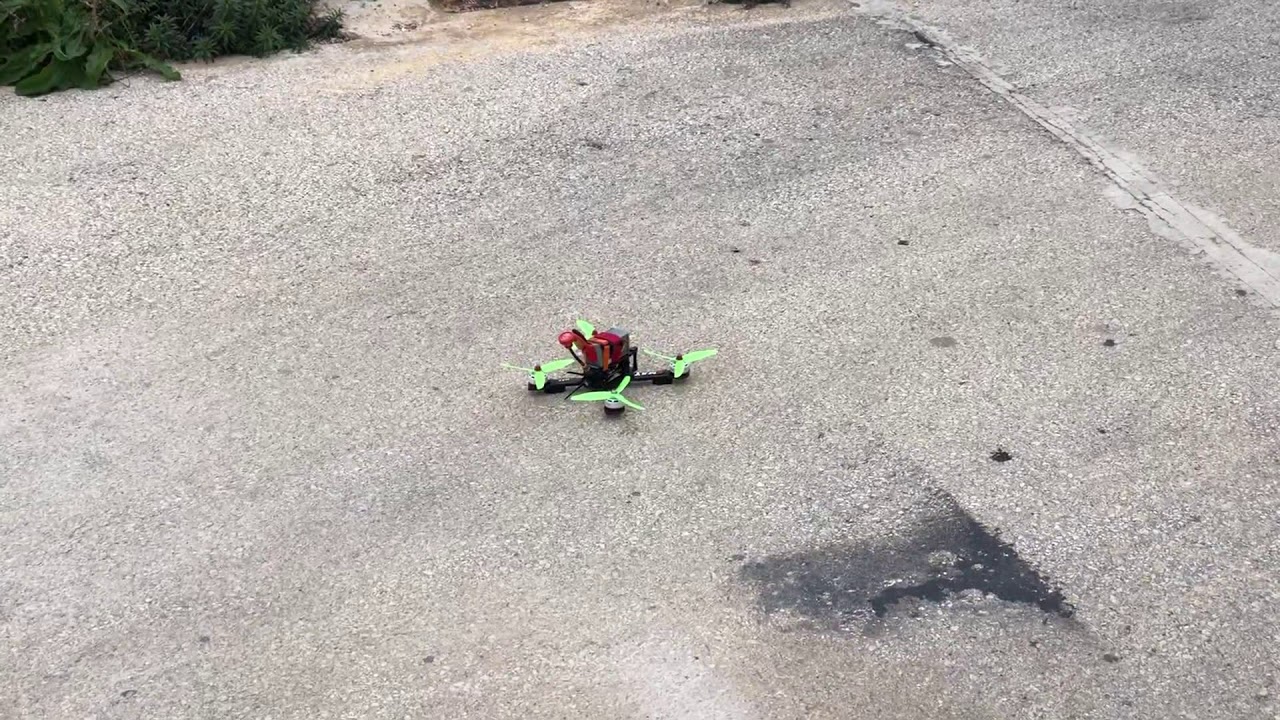 F4 magnum emax aio ! Motor 2306 white emax test fly